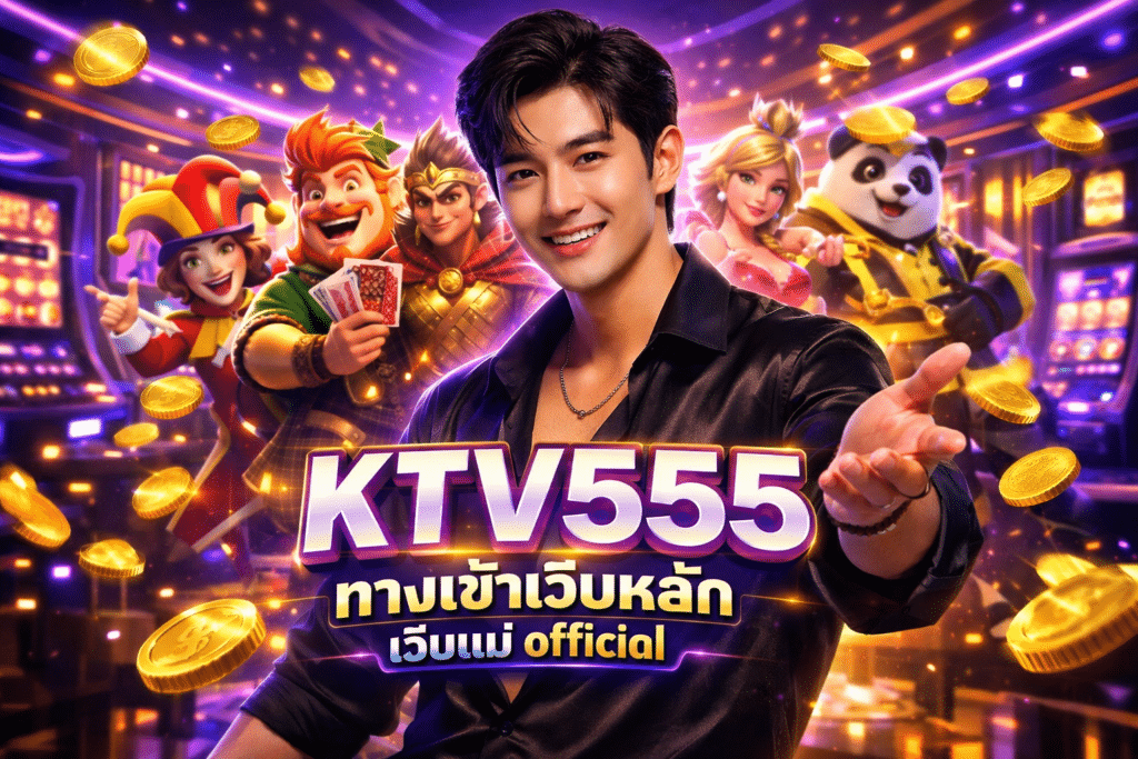 KTV555 ทางเข้าเว็บหลัก เว็บแม่ official มั่นใจทุกการลงทุน